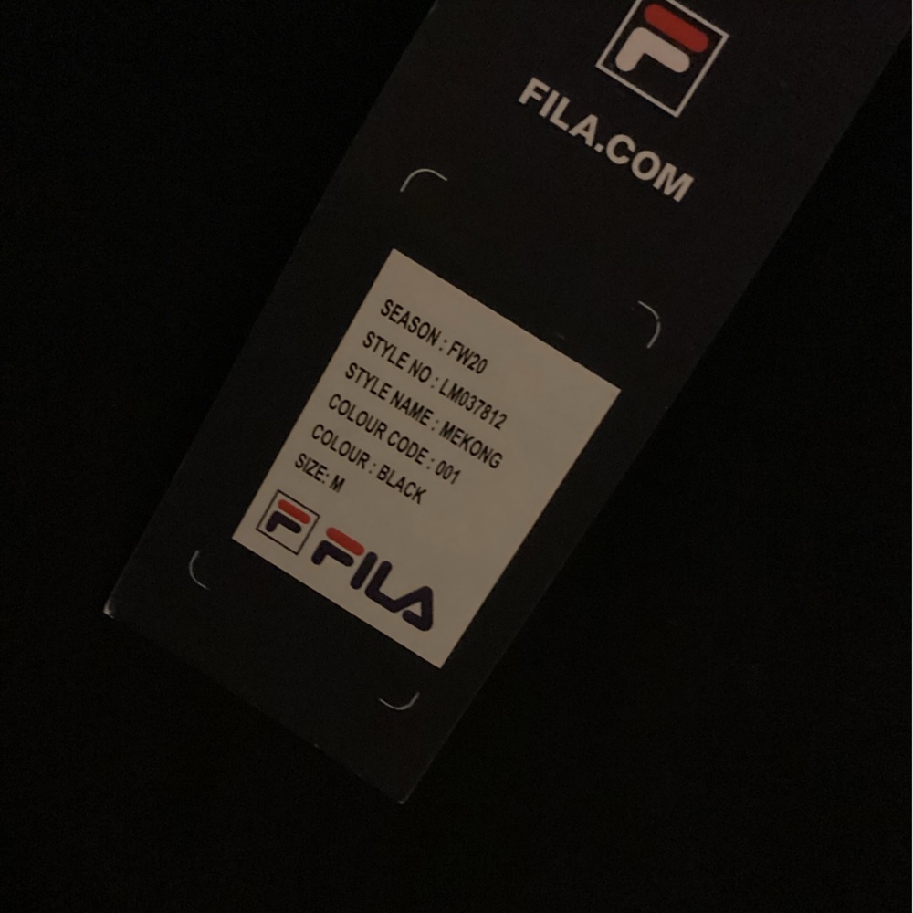Fila Men’s Colorblock six M Long sleeve 100% cotton - Picture 6 of 7